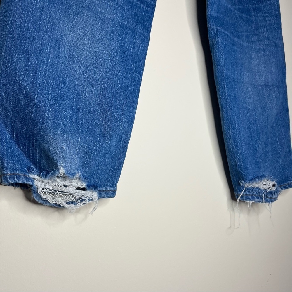 NWOT MADEWELL The Classic Straight Distressed Jean in Novello Wash - Picture 10 of 12